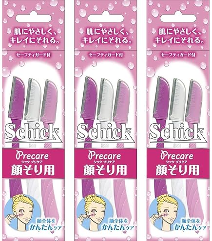 Amazon.co.jp: Schick(シック) Lディスポ 使い捨て 顔そり用 3個